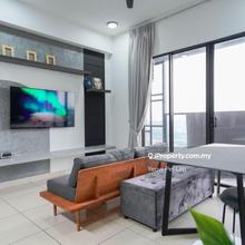 Beautiful interior design unit, high floor unblocked Bdr Malaysia view