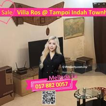 Johor Bahru Villa Ros @ Tampoi Indah Townhouse Corner Lot 4bed