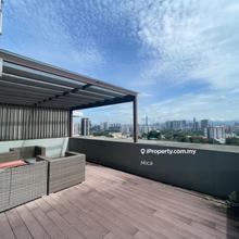 3.5-storey Semi-D. Unblocked KL city view and across playground