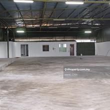 Single Storey Warehouse/Factory, 10k land size, Move in Condition