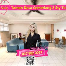 Ulu Tiram Taman Desa Cemerlang Renovated 2 Storey Terrace 4bed