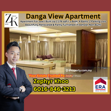 Danga View Cheap Large Apartment Johor Bahru For Sale