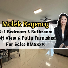 Molek Regency, Golf View, Fully Furnished, 3 plus 1 Bedroom, Mid Floor