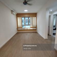 Partly furnished unit for rent