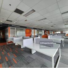 Office for rent, certified with MSC, fully furnished
