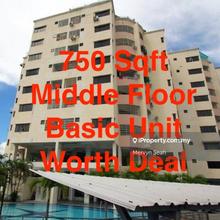 Aramas apartment 700 Sqft Basic Unit Rare In Market Worth Deal