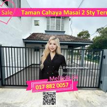 Pasir Gudang Taman Cahaya Masai Renovated 2 Storey Low Medium Cost