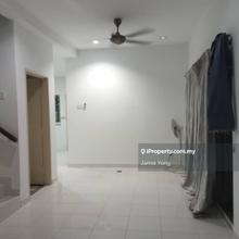 Corner Unit Extra Land Double Storey Link House @ Sg Long For Rent