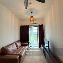 One equine fully furnished studio, near mrt, eon mall, ready move in