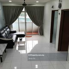 Palma kipas apartment @ ulu tiram 3 bedrooms partial furnished