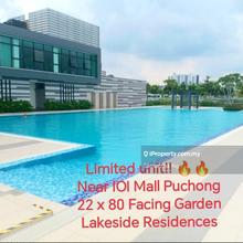 Near IOI Mall 22x80 Facing Garden 2-Storey House Lakeside Residences