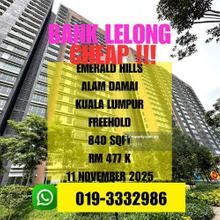 Bank Lelong Freehold Emerald Hill, Emerald Damai Cheras Kuala Lumpur