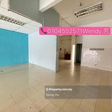 Good location Ground floor for rent@Perai 