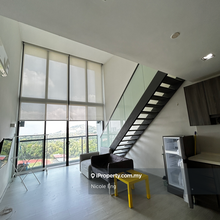 Fully furnishded Duplex with balcony, NSK USJ One City, LRT USJ 21