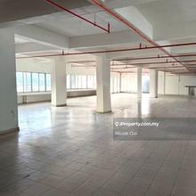 Kepong Taman Ehsan Warehouse with (cargo lift 40ft container) for rent