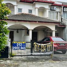 Double storey house at bandar baru kundang