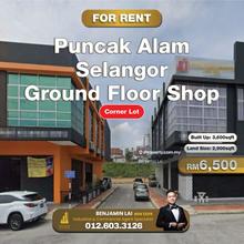 Puncak Alam, Selangor Ground Floor Shop for Rent