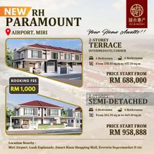 Double Storey Terrace House , Airport Miri