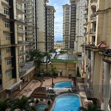 Riverine 3 bedroom unit with both city and river view for rent