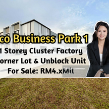 Eco Business Park 1, Brand New Corner Cluster Factory, Unblock Unit