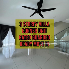3 Storey Villa / Corner Unit / Gated Guarded / Ready Move in
