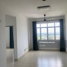 Partly furnish apartment rent at falim with walking distance to shop