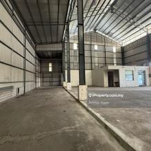 Fully covered warehouse for rent at Muara Tabuan Ind Park, Pending