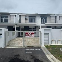 Double storey house for rent @ Jalan Kemboja (Desaru)