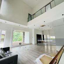 Home Office Setting Detached Bungalow Facing Green