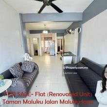 Flat Taman Maluri, Jalan Maluri Jaya Ulu Tiram-Renovated Unit