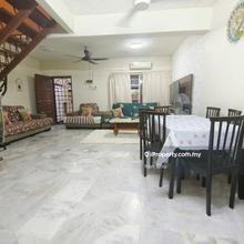 Corner double storey house for sale 