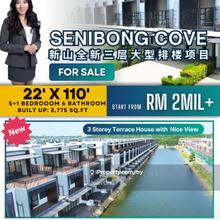 Senibong Cove @ 3 Storey Terrace House 