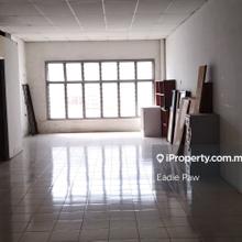 Newly painted office unit at Rawang Town