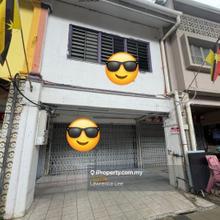 For rent - 2 storey India Street Kuching shophouse
