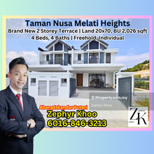 Taman Nusa Melati / Melati Heights Gelang Patah, Johor Bahru For Sale