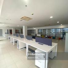 Renovated newly furnished Office.  
