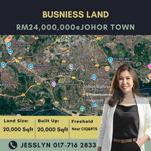 Johor Town, Busniess Land For Sale