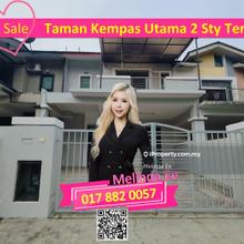 Johor Bahru Taman Kempas Utama 2 Storey Terrace 4bed Unblock View