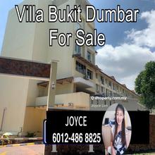 Villa Bukit Dumbar 3 Storey Townhouse For Sale