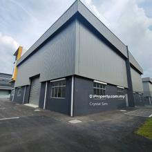 Nilai Single Storey Semi D Factory with 2 Storey Office For Rent 