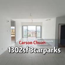 Triuni Residences 1302sf Seaview high floor 3 Car Parks