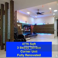 Bukit Dumbar Residence 4776 Sqft 3 Storey Terrace Renovated Unit