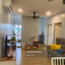 Partly Furnished Merak Apartment at Puchong Kinrara for Sales