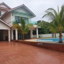 3 Storey New Minimalist Bungalow Facing Childrens Playground