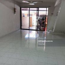 Seri setali double storey low cost house for rent.