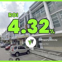 Prime Tebrau Location - Freehold - High Visibility Frontage !