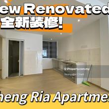 Full Renovation 1st Floor Unit Cheng Ria Apartment Near Malim