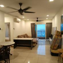 Near LRT, High Floor, Unblock View, Fully Furnished, 2 Parking Lot