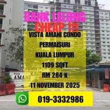 Bank Lelong Vista Amani Condominium Permaisuri Kuala Lumpur