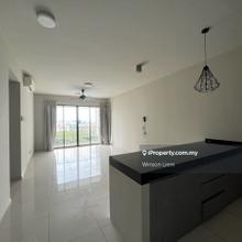 Partially furnished, 3 bedroom
